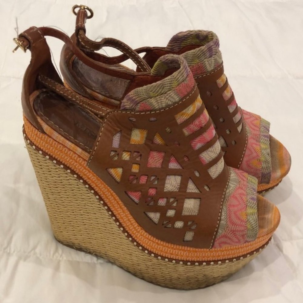 MISSONI WEDGES SIZE 37.5